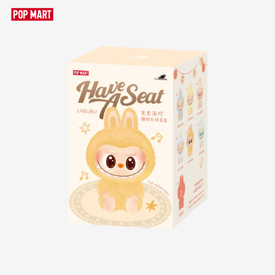 THE MONSTERS - Have a Seat Vinyl Plush Blind Box