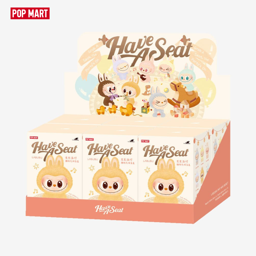 THE MONSTERS - Have a Seat Vinyl Plush Blind Box